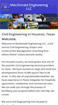 Mobile Screenshot of macdonaldengineering.com